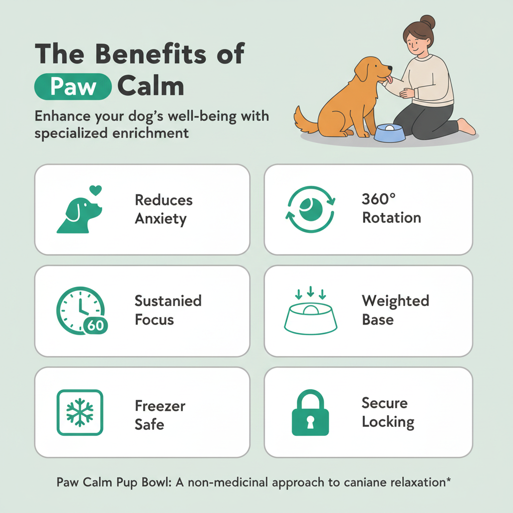 Paw Calm Pup Bowl